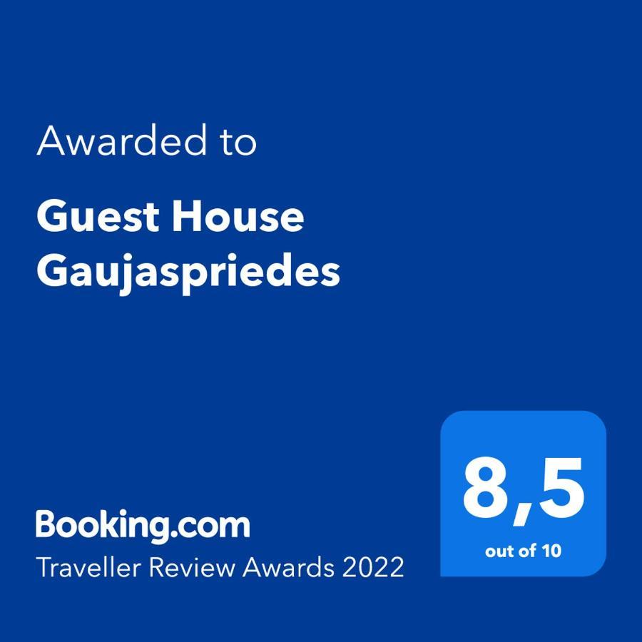 Guest House Gaujaspriedes Gauja  Buitenkant foto